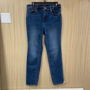 J. Jill High Rise Straight Leg Jeans Size 8